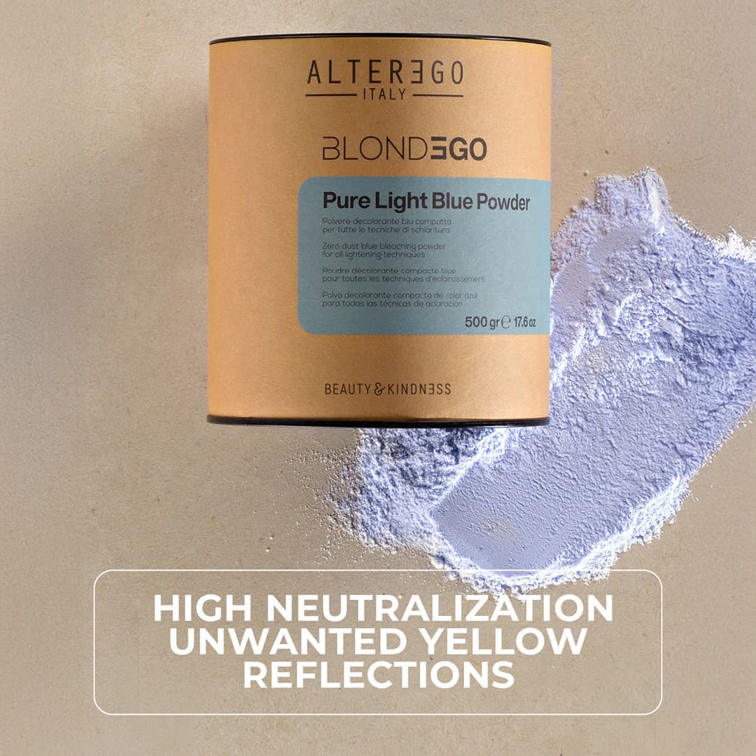 Pure light blue powder 1